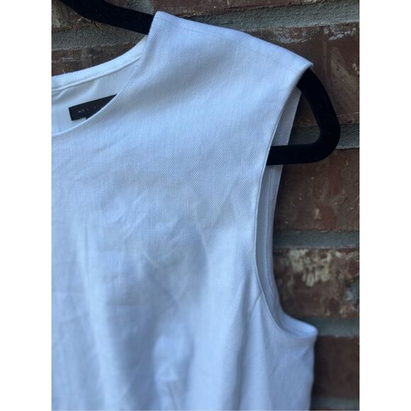 Ann Taylor midi dress color white size 8 in excellent condition. Original price - Picture 3 of 13